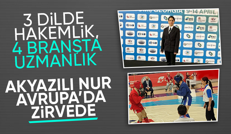 Avrupa Şampiyonası’nda Türk Kadın Hakemden Büyük Başarı: Nur Karsavuran Göz Doldurdu