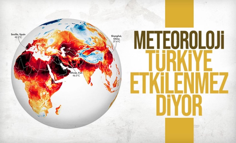 Avrupa'yı kavuran sıcaklık Türkiye'ye gelmeyecek