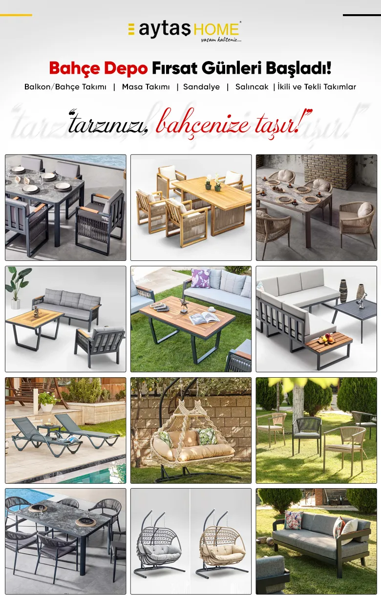 Aytaş Home Bahçe Depo Fırsat Günleri Başladı!
