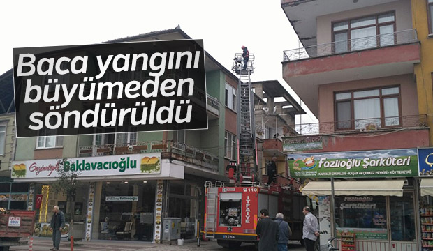 Baca Yangını Büyümeden Söndürüldü