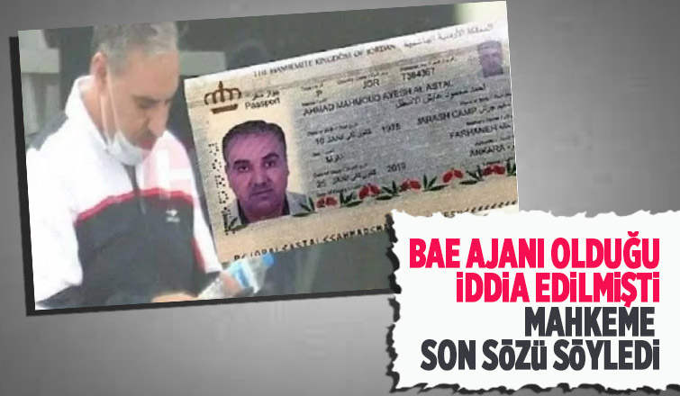 BAE ajanı iddiasıyla yargılanan sanık hakkında karar