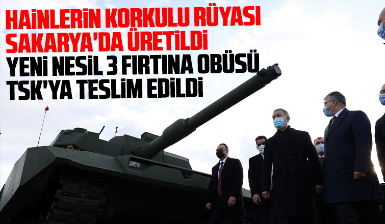 Bakan Akar, Sakarya'da yeni nesil obüslerin gösterisini izledi