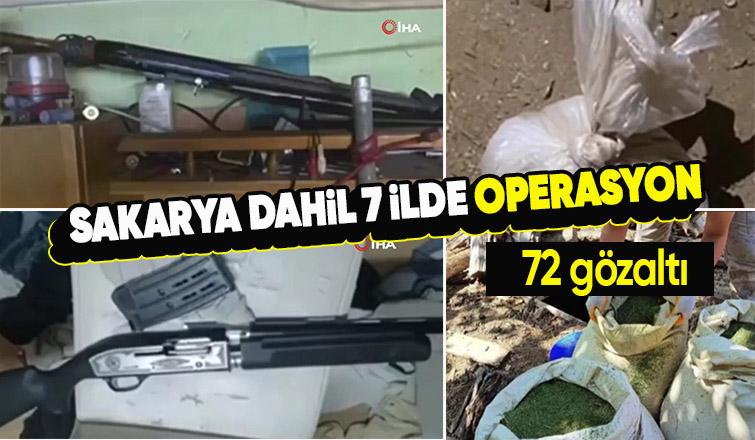 Bakan duyurdu: 72 gözaltı