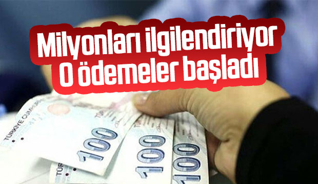 Bakan duyurmuştu, o ödemeler başladı