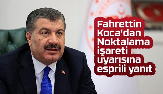 Bakan Koca'dan gülümseten yanıt