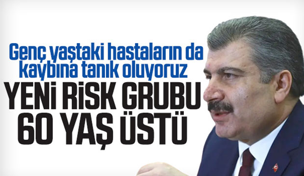 Bakan Koca Genç yaştaki hastaları da kaybediyoruz