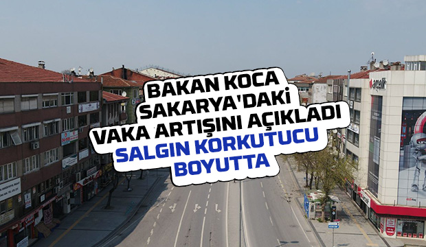 Bakan Koca Sakarya'daki vaka artışını açıkladı