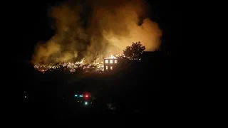 Bakan Kurum'dan Çamyurdu Köyü'ndeki yangınla ilgili açıklama