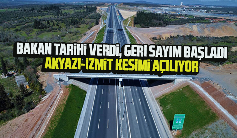 Bakan tarihi açılış için gün verdi
