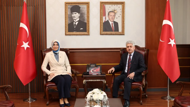 Bakan Yardımcısından Vali Doğan’a ziyaret