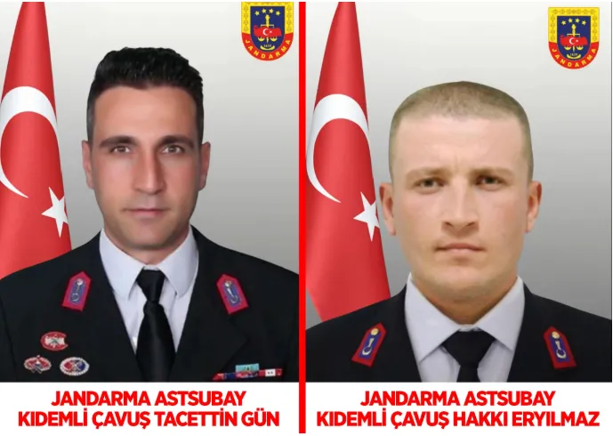 Bakan Yerlikaya şehit astsubaylar için taziye mesajı