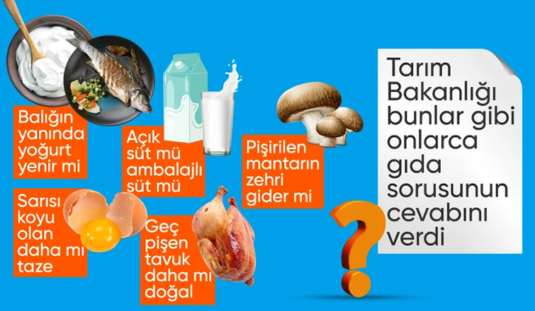Bakanlık en fazla merak edilenleri yanıtladı: Balığın yanında yoğurt yenir mi