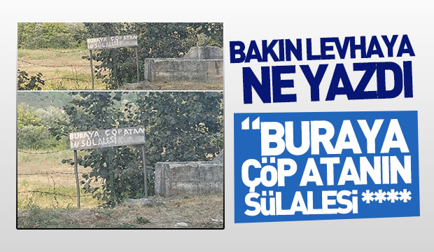 Bakın Levhaya Ne Yazdı