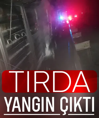 Balatalar ısındı yangın çıktı