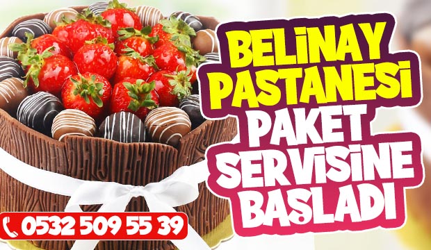Balinay Pastanesi Paket Servise Başladı