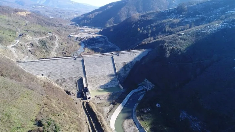 Ballıkaya Barajı isalet hatları başlıyor