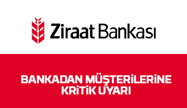 Bankadan müşterilerine kritik uyarı geldi