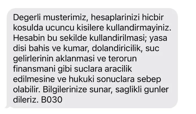 Bankalardan kritik SMS uyarısı: Bu mesaj size de geldiyse dikkat