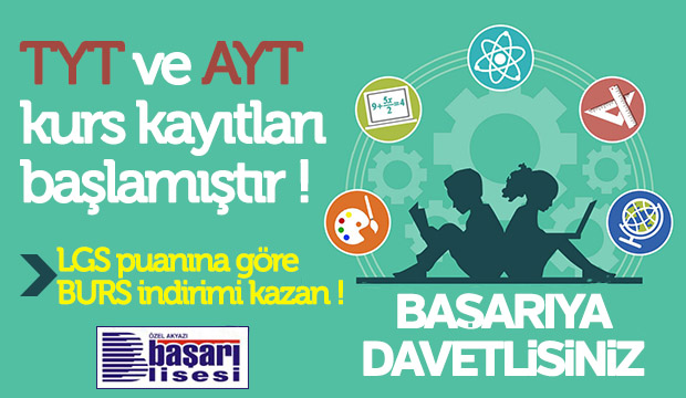 BAŞARIYA DAVETLİSİNİZ