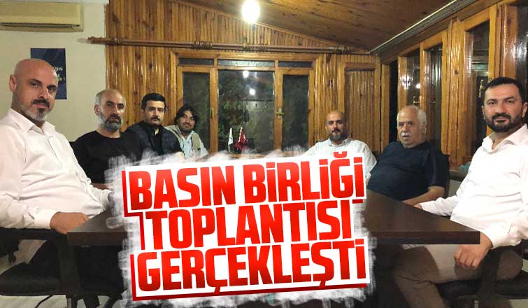 Basın Birliği toplantısı gerçekleşti