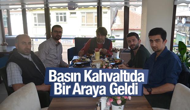 Basın Kahvaltıda Bir Araya Geldi