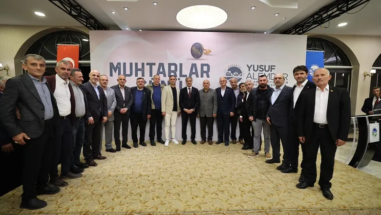 Başkan Alemdar, 16 mahallenin muhtarları ile buluştu