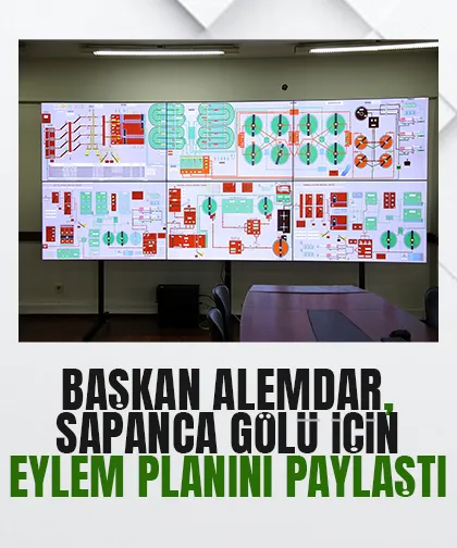 Başkan Alemdar Sapanca Gölü için eylem planını açıkladı