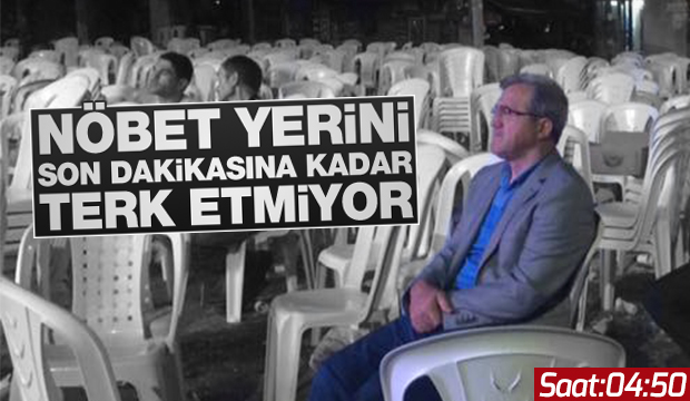 Başkan Demokrasi Nöbetinde