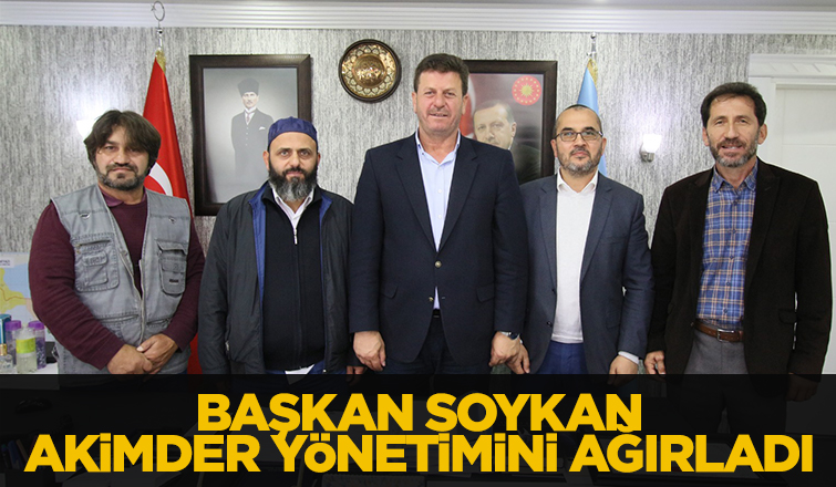 Başkan Soykan Akimder yönetimini ağırladı