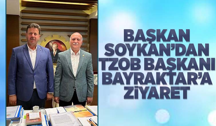 Başkan Soykan’dan Şemsi Bayraktar’a ziyaret
