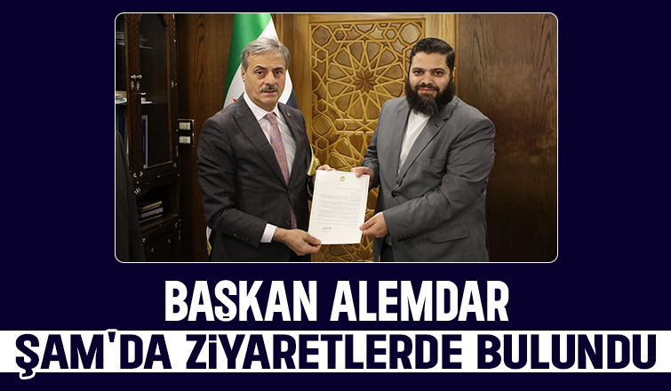 Başkan Yusuf Alemdar Şam'da