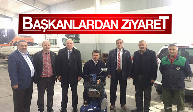 BAŞKANLARDAN ZİYARET 