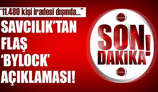 Başsavcılıktan çok önemli ByLock açıklaması 