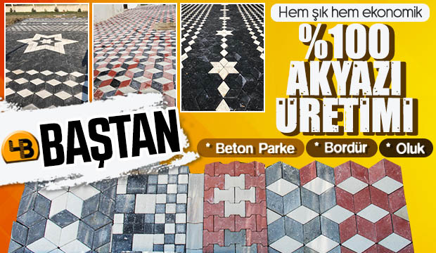 Baştan Beton Parkeyle Bahçeniz Güzelleşsin