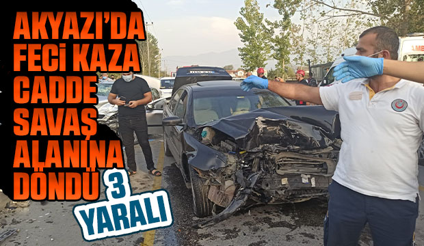 Batakköy'de feci kaza