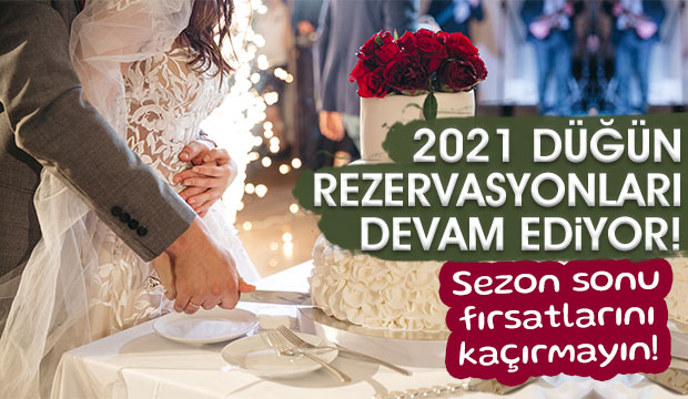 Batakköylü Düğün Salonunda 2021 yılı rezervasyonları devam ediyor