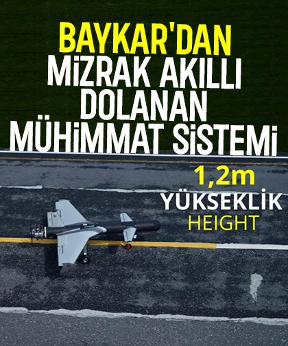 Baykar'dan Mızrak Akıllı Dolanan Mühimmat Sistemi