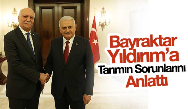 Bayraktar, Başbakan Yıldırıma Tarımın Sorunlarını Anlattı