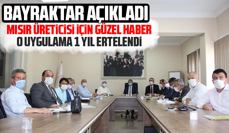 Bayraktar açıkladı, O uygulama 1 yıl ertelendi
