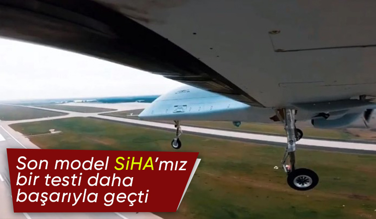 Bayraktar TB3 bir testi daha başarıyla tamamladı