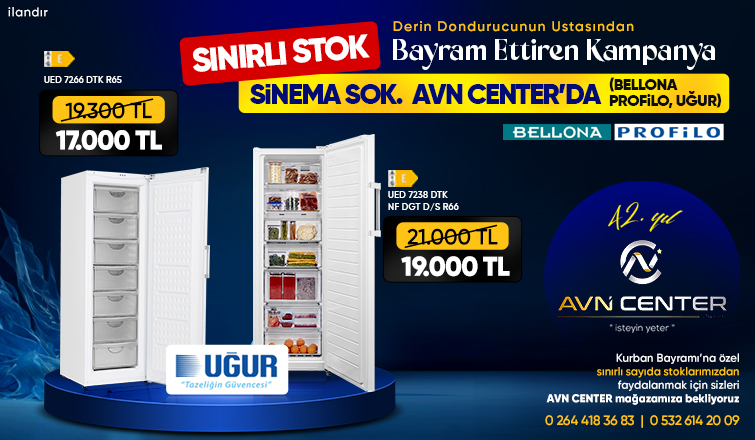 Bayram Ettiren Kampanya AVN Center'da!