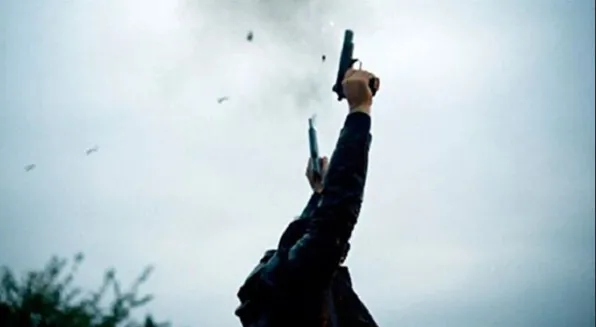 Bayram sabahı tepki çeken silahlı kutlama