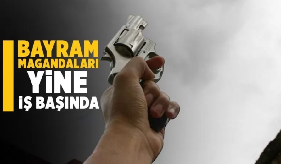 Bayram sabahı yine silahlı kutlama 