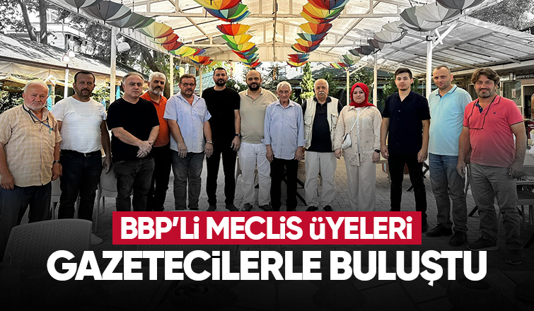 BBP Akyazı Meclis üyeleri gazetecilerin basın bayramını kutladı