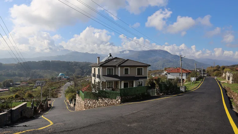 Beldibi asfalta kavuştu