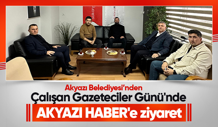 Belediye Başkan Yardımcıları ve Basın Müdüründen ziyaret