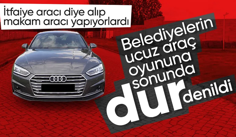 Belediyelerin itfaiye öncü araçları ÖTV kapsamına alınıyor