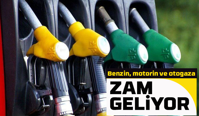 Benzin, motorin ve LPG'ye zam