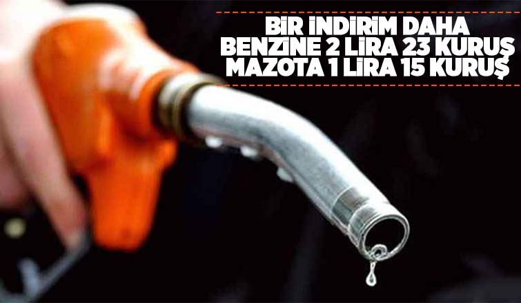 Benzin ve motorine büyük indirim geliyor