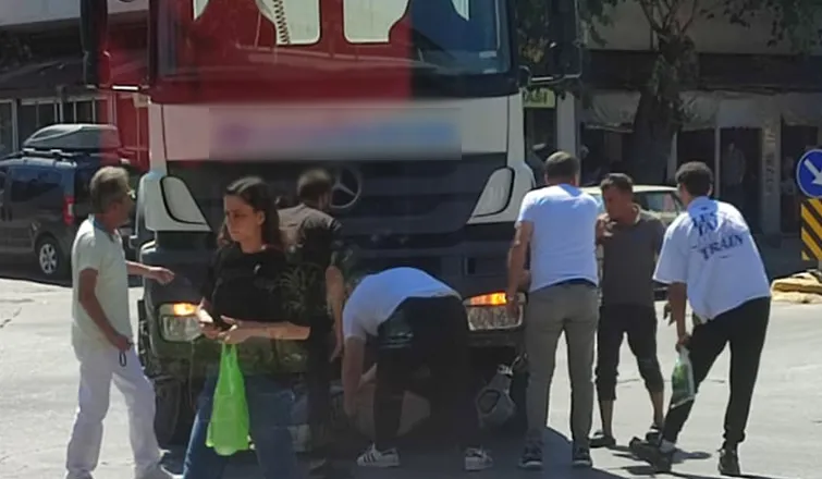 beton mikserinin altında eziliyordu